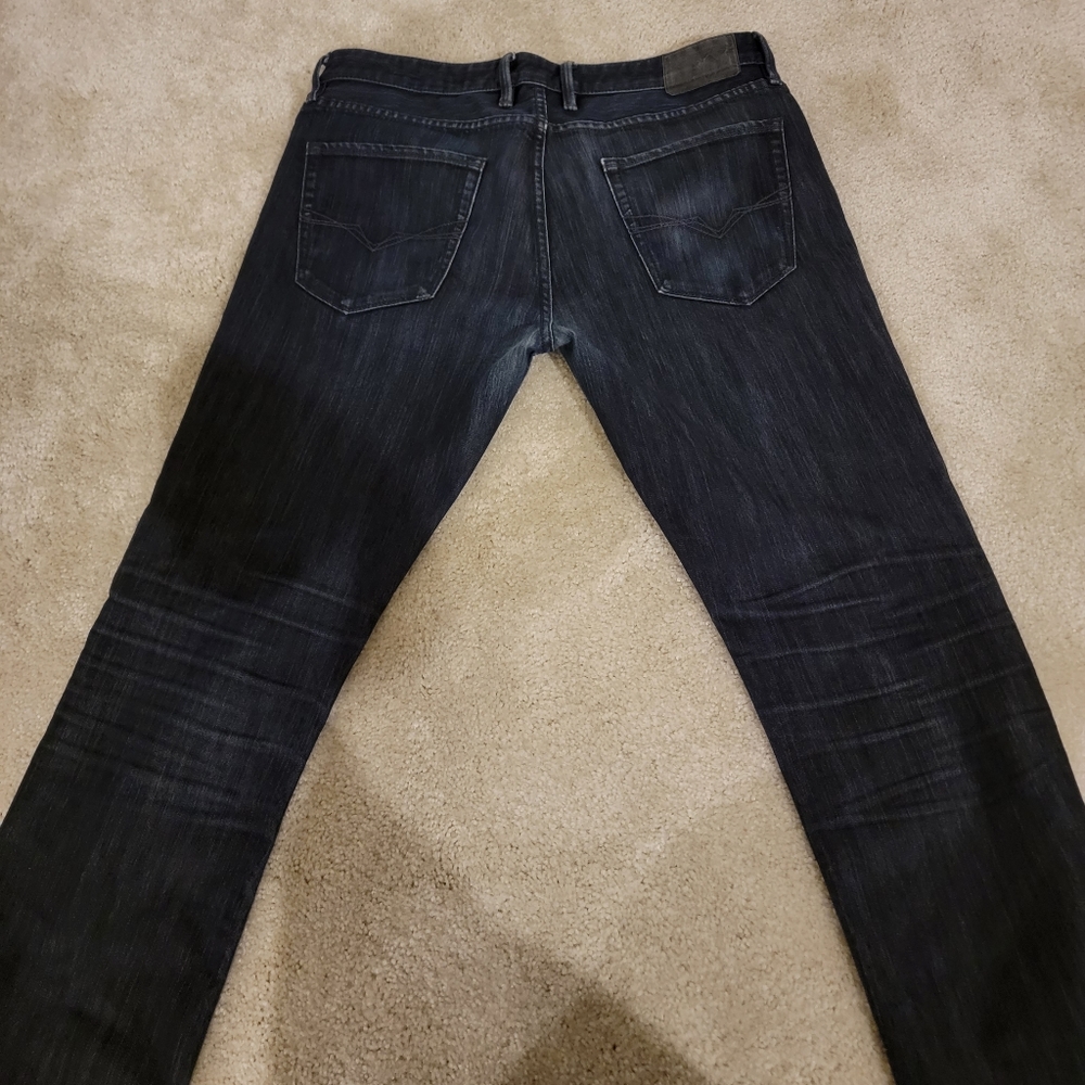 Guess Slim Straight Dark Blue Jeans